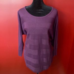 Women’s purple sweater